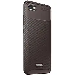 Чохол-накладка Toto TPU Carbon Fiber 1.5 mm Case Xiaomi Redmi 6A Coffee - мініатюра 3