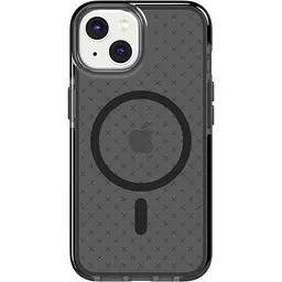 Оригінальний протиударний чохол Tech21 Evo Check MagSafe для iPhone 14/13 Black T21-9817