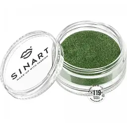 Розсипчасті тіні Sinart Make-Up With Passion 119 herbal green - мініатюра 2