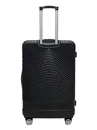 Валіза велика L ABS-пластик Worldline Airtex 652 78×52×34см 128л Чорний - мініатюра 3