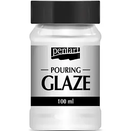 Фінішний лак Pentart Pouring glaze Прозорий 100 мл