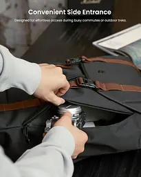 Рюкзак Tomtoc VintPack-TA1 17L Laptop Backpack Black 16 inch/17L TA1S1D1 - мініатюра 6