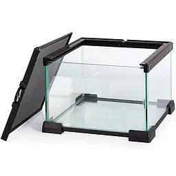 Тераріум Repti-Zoo AK09BG 31x21x15 см з вентиляцією і кришкою для рептилій, амфібій і комах - мініатюра 2