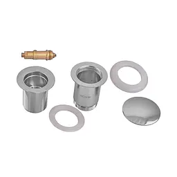 Донний клапан для раковини Koer PW-08-01 без переливу автоматичний Click-Clack 1 1/4″ Хром KR5786 - мініатюра 11