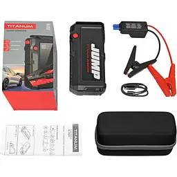 Пускозарядний пристрій Titanum 3 в 1 JS019 2000A 10000mAh (TA-JS019) - мініатюра 13