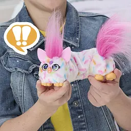 Іграшка інтерактивна Hasbro Furby DJ Furblets Berry-Cup-Cake Mini Electronic Plush Toy (G1781) - мініатюра 6