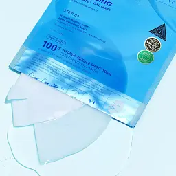 Двоетапна зволожувальна гідрогелева маска для обличчя VT Cosmetics Hydrop Reedle Shot 100hL 2-Step Mask - мініатюра 2