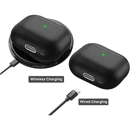 Чохол AhaStyle Ultra-Thin Colorful Silicone Case для Airpods 4 Black (CP-WG172-BK) [133825] - мініатюра 3