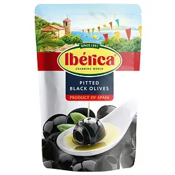 Маслини Iberica без кісточки в пакеті 170 г 