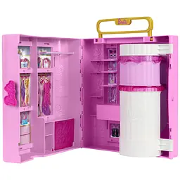 Портативна шафа-гардеробна для ляльки Barbie Deluxe Style Гардероб мрії (JJP01) - мініатюра 3