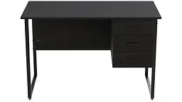 Комп'ютерний стіл Гаррі 75x140x60 чорний ДСП Сосна Кембра 32мм FRD-103550 - мініатюра 3