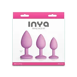 Набір анальних пробок NS Novelties INYA - Triple Ace Kit - мініатюра 3