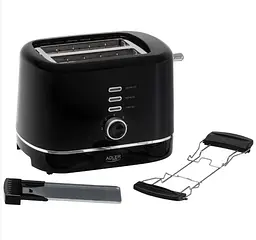 Тостер Adler AD 3224 black - мініатюра 4
