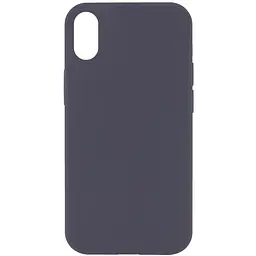 Чохол Silk Full Protective (AA) NO LOGO для Apple iPhone XR (6.1") Сірий / Dark Gray