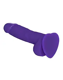 Реалістичний фалоімітатор Strap-On-Me SOFT REALISTIC DILDO Violet - Size XL - мініатюра 2