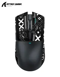 Бездротова мишка ATTACK SHARK X11 Black (PAW3311, DPI 22K, 65 годин на одному заряді) - мініатюра 2