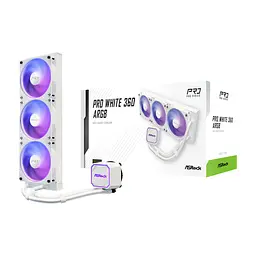Система рідинного охолодження ASRock PRO WHITE 360 ARGB - мініатюра 9