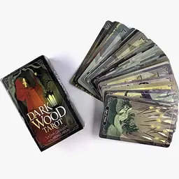 Карти Таро Tarot Deck Темний ліс Dark Wood 78 штук у комплекті 10 см - мініатюра 2