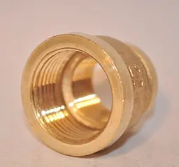 Муфта перехідна Lexline К.0311-В 1/2"х 3/4"В посилена латунь 30412 - мініатюра 2