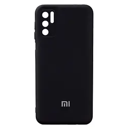 Чохол Silicone Cover Full Cam для Xiaomi Redmi Note 10 5G/ Poco M3 Pro/ M3 Pro 5G [Black] [72053]
