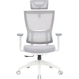 Офісне крісло OfficePro Elegant OC600-W-LG-LG White/Light Gray [148651] - мініатюра 4