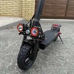 Електросамокат KugooKirin M4 PRO Plus (1000W, 18Ah) +Вольтметр +3 фари - мініатюра 5