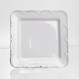 Блюдо сервірувальне порцелянове Pearl 15*15 см Yiwu 120-YH-HG046 - мініатюра 4