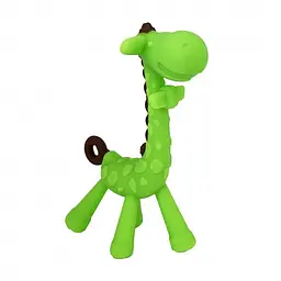 Силіконовий прорізувач "Жираф" Mega Zayka MGZ-0423(Green) без футляра