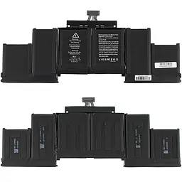 Батарея для ноутбука Apple A1494 (A1398 (Late 2013–2014)) 11.36V 8755mAh 99.5Wh Чорний - мініатюра 2