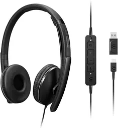 Гарнітура Lenovo Wired ANC Headset Gen 2 (Teams) - мініатюра 6