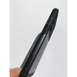Протиударний чохол із підставкою для Samsung Galaxy S24 FE (S721) Spigen Slim Armor Metal Slate ACS08563 - мініатюра 2