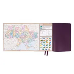 Діловий блокнот Leo Planner м'який А5 датований 2027 Garden 252781 368 аркушів фіолетовий - мініатюра 9