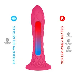 Фалоімітатор Silexd Liquid Silicone Fantasy Dreamy Size 7, рожевий CNEX 4-240718 103584 - мініатюра 7