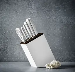 Блок з ножами, заточуванням та ножицями кухонними Wuesthof Classic White 7 предметів (1090270601) - мініатюра 8