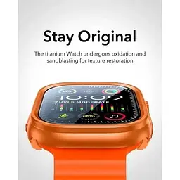 Захисний чохол із склом ESR Armorite Protection Set Titanium (1+2 Pack) для Apple Watch Ultra (1Z0480102) - мініатюра 5