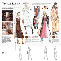 Poses for Fashion Illustration (Card Box) - мініатюра 9