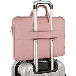 Сумка для ноутбука WiWU Vivi Laptop Handbag 15.6`/16` Pink (6936686410984) [151956] - мініатюра 5