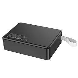 Портативний ЗП Power Bank Hoco J94 Overlord 22.5W 75000 mAh Чорний - мініатюра 3