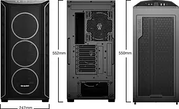 Корпус Be quiet! SHADOW BASE 800 FX Black (BGW63) - мініатюра 8