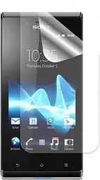 Захисна плівка Screen Guard Sony ST26i Xperia J clear (глянцева)