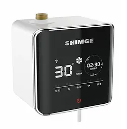 Насос рециркуляційний Hmax 12м Qmax 1м³ Shimge HBS-12 + гайки 1/2"+ кабель зі штепселем