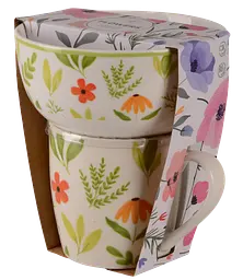 Набір для сніданку Flowers Green, 2 предмети LIMITED EDITION kuh0016224 - мініатюра 4