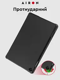 Чехол AIRON Premium для Lenovo tab M10 3rd 10.1 TB (325FU/328FU) с защитной пленкой и салфеткой Black - мініатюра 6