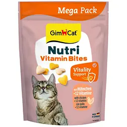 Вітаміни GimCat NUTRI MULTI-VITAMIN BITES HUHN для котів мультивітамін 425 г
