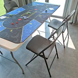 Складаний стілець 46x52x79см SW-00001608 Чорний - мініатюра 7