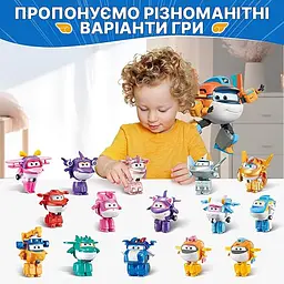 Ігрова фігурка-трансформер Super Wings Transform-a-Bots Такі (Taki) 5 см (YW780058) - мініатюра 7