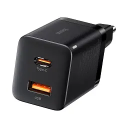 ЗП Baseus Super Si Pro C+U 30W Black (CCSUPP-E01) - мініатюра 1