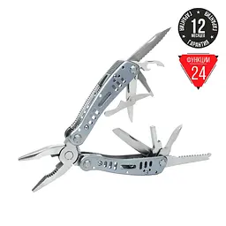 Мультитул Ganzo Multi Tool (G203), Сріблястий - мініатюра 2