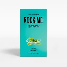 Рідкий вібратор Nuei Rock Me! М'ята (20 мл): Їстівний, для орального сексу та інтенсивної стимуляції - мініатюра 3