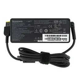 Блок живлення для ноутбука Lenovo 20V 4.5A 90W USB+pin (Square 5 Pin DC Plug) чорний (ADLX90NLC3A) (без кабеля!) - мініатюра 2